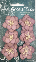 GREEN TARA FLOWERS - LOTUS - MAUVE XF14084M
